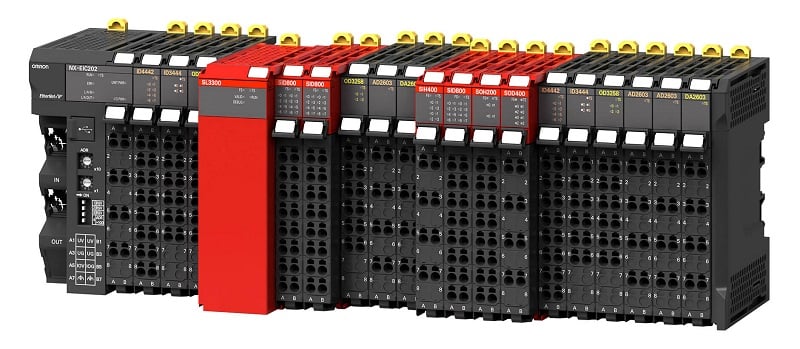 Safety rated PLC with some standard and some safety I/O