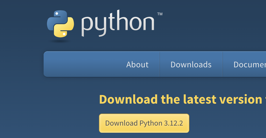 Python executable for Windows