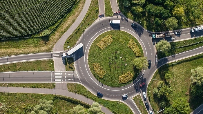 Roundabout analogy of a While loop