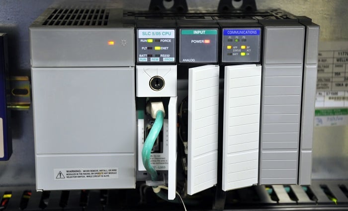 A SLC 500 PLC system